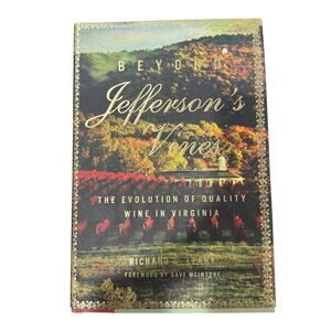 Beyond Jefferson’s Vineyard hardback book by Richard G. Leahy